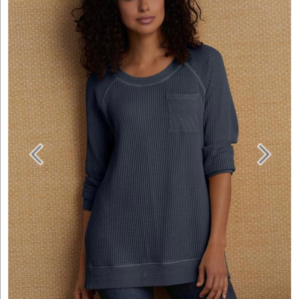 NWT Long Sleeved Waffle Tee